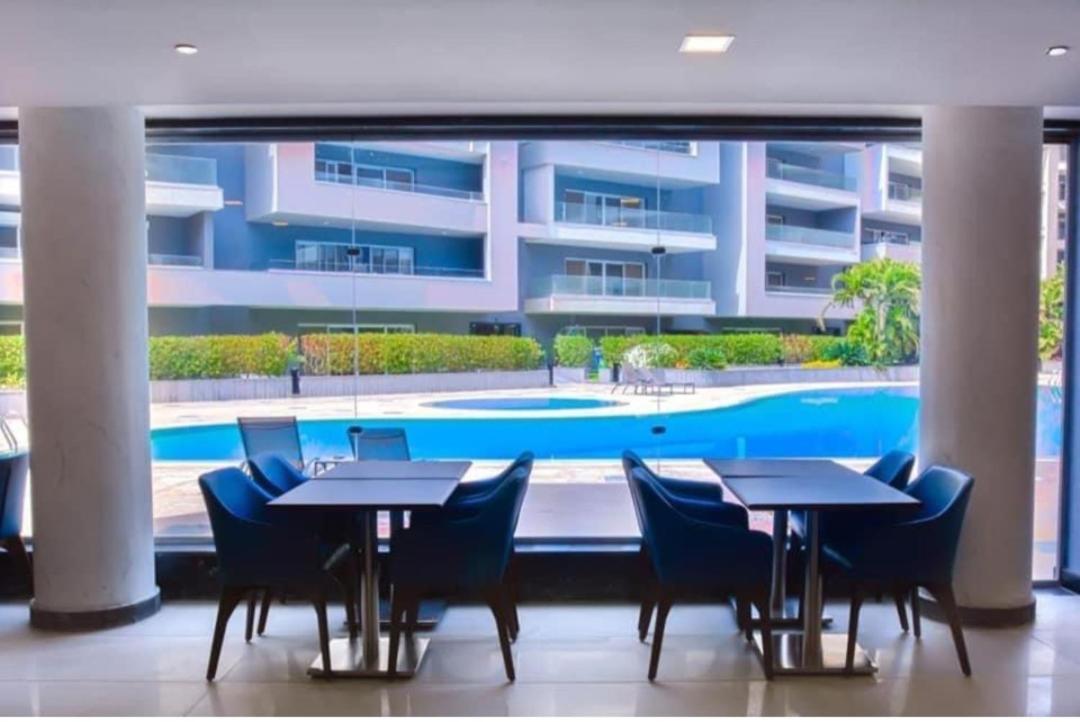 Fully Furnished Apartment At Ocean Blue Compound カイロ エクステリア 写真